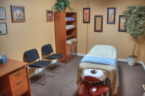 Scarborough Massage Therapy room